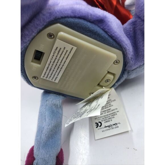 Disney Eeyore Plush Winnie The Pooh Holiday Musical Dancer 2002. Christmas. Read - Picture 12 of 13